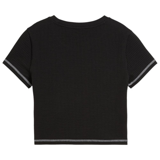 Puma Γυναικεία κοντομάνικη μπλούζα Dare To Textured Baby Tee